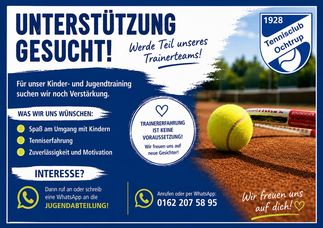 Unterstützung gesucht